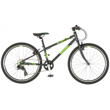 Squish 24" Kids Bike Dark Grey & Green -2021